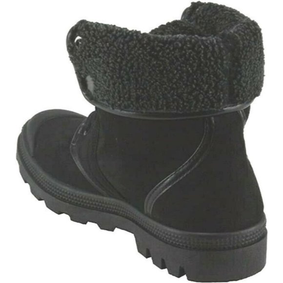 Refresh Women's Evan-01 Faux Suede Cap-Toe Flip-top Ankle Boots Size 10 - Picture 9 of 16